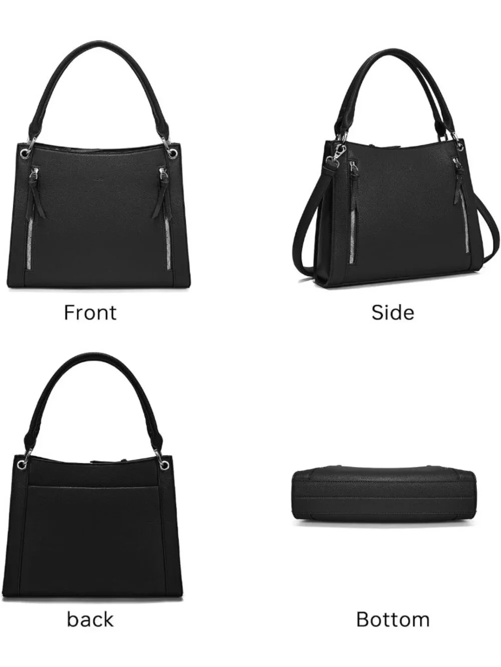 Stylish Faux Leather Satchel Bag for Women - Summer Crossbody Handbag with